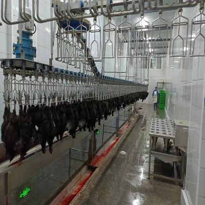 3400 كيلوغرام معدات المسالك للدواجن الحلال التركية البطة الدجاج