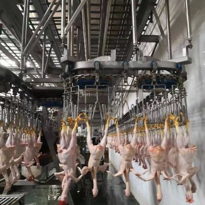 220 فولت / 380 فولت آلة الذبح الآلية قطاع ذبح الدواجن خط معالجة