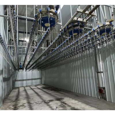 2024 مبيعات مباشرة من المصنع 1000-10000BPH خط ذبح الدجاج معدات ذبح الدجاج معدات ذبح الدجاج
