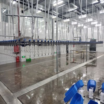 آلة الذبح الآلي للدواجن الحلال 300BPH - 10000BPH آلة جزارة الدجاج